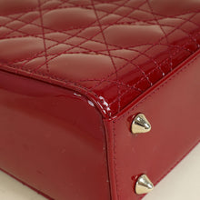 Christian Dior Cherry Red Lady Dior Small Bag