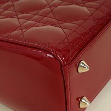 Christian Dior Cherry Red Lady Dior Small Bag