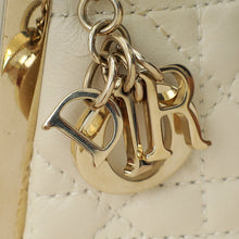 Christian Dior Dusty Ivory New Line Cannage Dior Club Bag