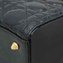 Christian Dior Black Lady Dior Medium Bag