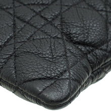 Christian Dior Black Cannage Caro Daily Large Pouch