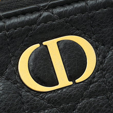 Christian Dior Black Cannage Caro Daily Large Pouch