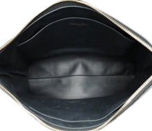 Christian Dior Black Cannage Caro Daily Large Pouch