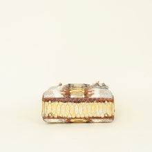 Christian Dior Bicolor Python Mini Lady Dior Bag
