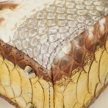 Christian Dior Bicolor Python Mini Lady Dior Bag