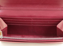 Christian Dior Burgundy Diorama Wallet On Chain