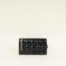 Christian Dior Black Lady Dior Chain Pouch Clutch