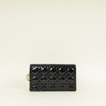 Christian Dior Black Lady Dior Chain Pouch Clutch