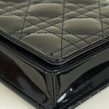 Christian Dior Black Lady Dior Chain Pouch Clutch