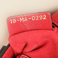 Christian Dior Red Micro Saddle Bag