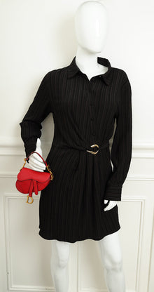 Christian Dior Red Micro Saddle Bag