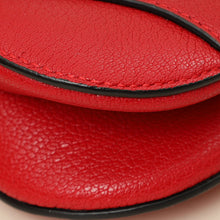 Christian Dior Red Micro Saddle Bag