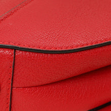 Christian Dior Red Micro Saddle Bag