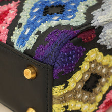 Christian Dior Multicolor Lady Dior Mini Embroidered Bag
