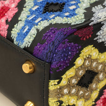 Christian Dior Multicolor Lady Dior Mini Embroidered Bag