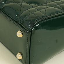 Christian Dior Green Mini Lady Dior Chain Bag