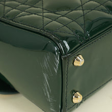 Christian Dior Green Mini Lady Dior Chain Bag