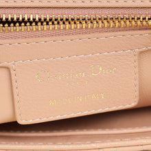 Christian Dior Rose De Vents Caro Cannage Medium Flap Bag
