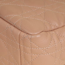 Christian Dior Rose De Vents Caro Cannage Medium Flap Bag