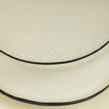 Christian Dior White Mini Saddle Bag