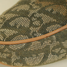 Christian Dior Bicolor Oblique Saddle Mini Pochette
