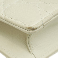 Christian Dior White Caro Every Dior Pouch