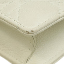 Christian Dior White Caro Every Dior Pouch