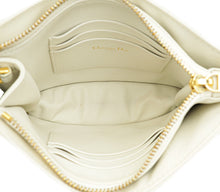 Christian Dior White Caro Every Dior Pouch