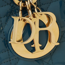 Christian Dior Petrol Blue Lady Dior Small Bag