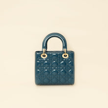 Christian Dior Petrol Blue Lady Dior Small Bag