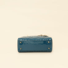 Christian Dior Petrol Blue Lady Dior Small Bag