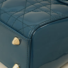 Christian Dior Petrol Blue Lady Dior Small Bag