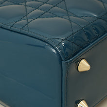 Christian Dior Petrol Blue Lady Dior Small Bag