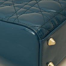 Christian Dior Petrol Blue Lady Dior Small Bag