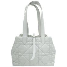 Christian Dior Stone Grey Macrocannage Toujours Medium Bag