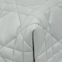 Christian Dior Stone Grey Macrocannage Toujours Medium Bag