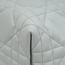 Christian Dior Stone Grey Macrocannage Toujours Medium Bag