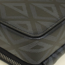 Christian Dior Bicolor CD Diamond Print Messenger Pouch
