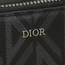 Christian Dior Bicolor CD Diamond Print Messenger Pouch