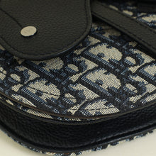 Christian Dior Oblique Saddle Messenger Crossbody Bag