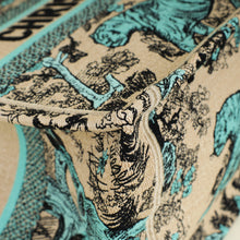 Christian Dior Bicolor Toile De Jouy Sauvage Book Tote Medium Bag