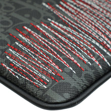 Christian Dior Dark Grey Oblique Zip Pouch