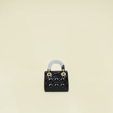 Christian Dior Black Lady Dior Mini Chain Bag