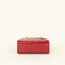 Christian Dior Red Lady Dior Small Bag