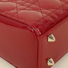 Christian Dior Red Lady Dior Small Bag