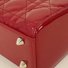 Christian Dior Red Lady Dior Small Bag