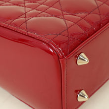 Christian Dior Red Lady Dior Small Bag