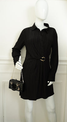 Christian Dior Black Micro Lady D-Joy Bag