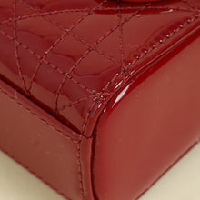 Christian Dior Red Micro Lady D-Joy Bag
