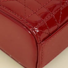 Christian Dior Red Micro Lady D-Joy Bag